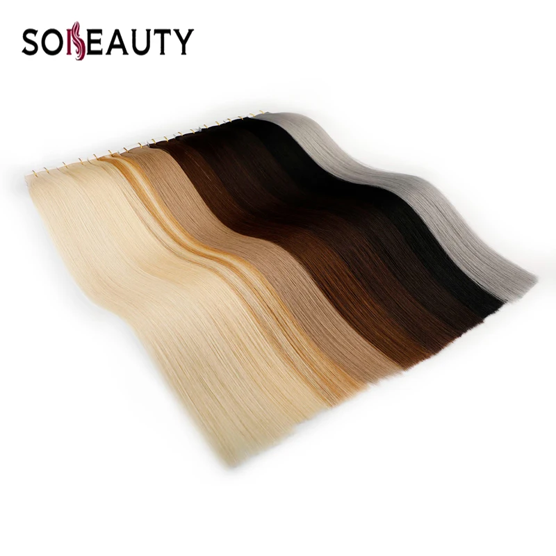 Натуральные волосы sobeauty лента для наращивания 14 дюймов 18 20 шт.|Пряди волос на