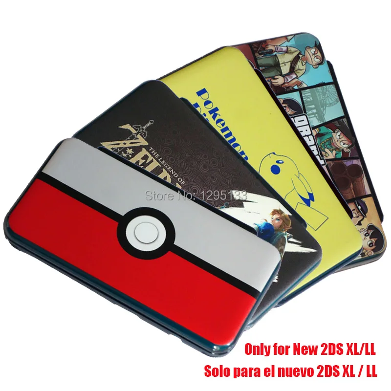 

New Nintend 2DS XL Plastic Protective Hard Shell Skin Case Cover For Nintendo New 2DS LL Console for NEW 2DSLL