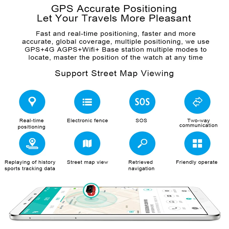 Смарт часы на Android и Ios MTK6737 четыре ядра 1 ГБ ОЗУ 8 Гб ПЗУ GPS Wi Fi пульсометр