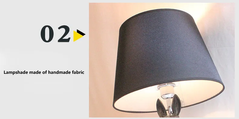 Resin black White Rabbit Modern LED Table Lamp Black stand desk light 12