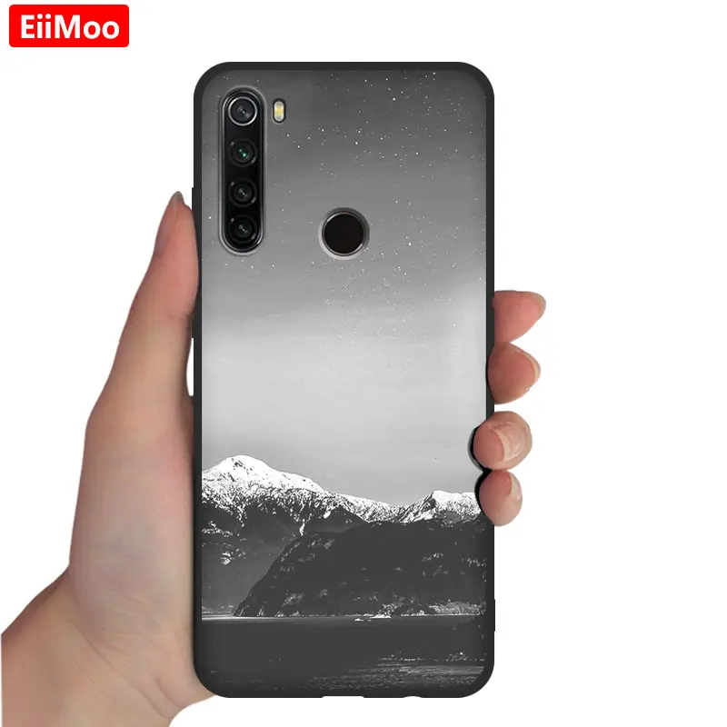 EiiMoo силиконовый чехол для телефона для Xiaomi Redmi Note 8 чехол для Xiaomi Redmi Note8 задняя крышка для Xiomi Redmi Note 8 чехол 64 Гб 128 ГБ - Цвет: 19