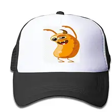 HHNYL сетчатая Кепка бактерии мультфильм Дальнобойщик шляпа регулируемая задняя сетчатая Кепка для малышей