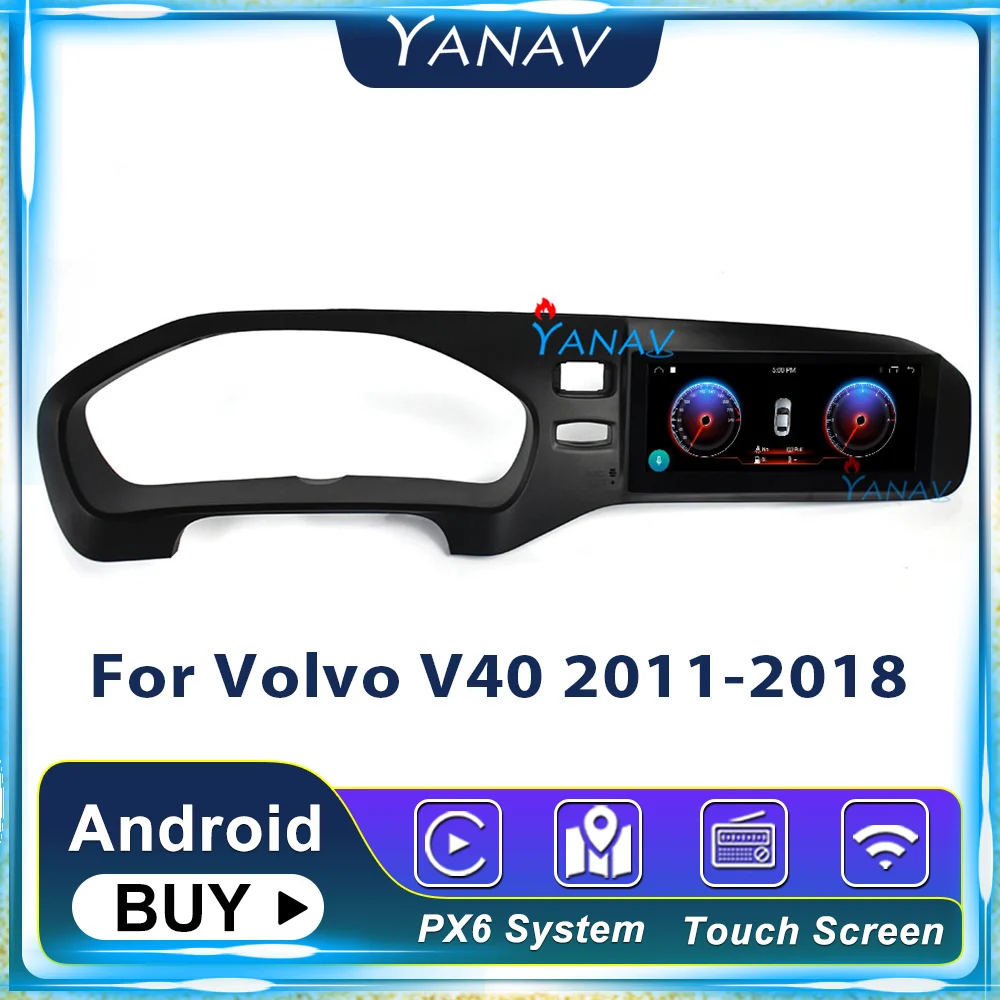 2 Din Android System Car Radiop For Volvo V40 20112018 Stereo Receiver