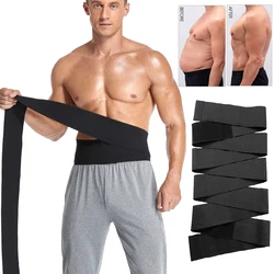 Men Waist Trainer Body Shaper Male Abdomen Reducer Bandage Wrap Slimming Belt Tummy Control Waist Trimmer Corset Belly Shapewear