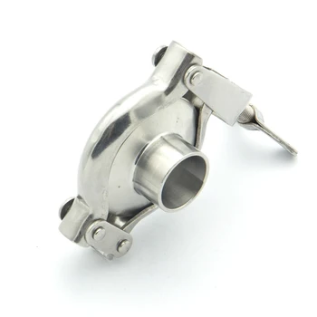 

304SS Sanitary Pipe Fitting Set 89mm Pipe OD Sanitary Weld Ferrule + 3.5" Tri Clamp + Silicon Gasket + End Cap For Home Brew