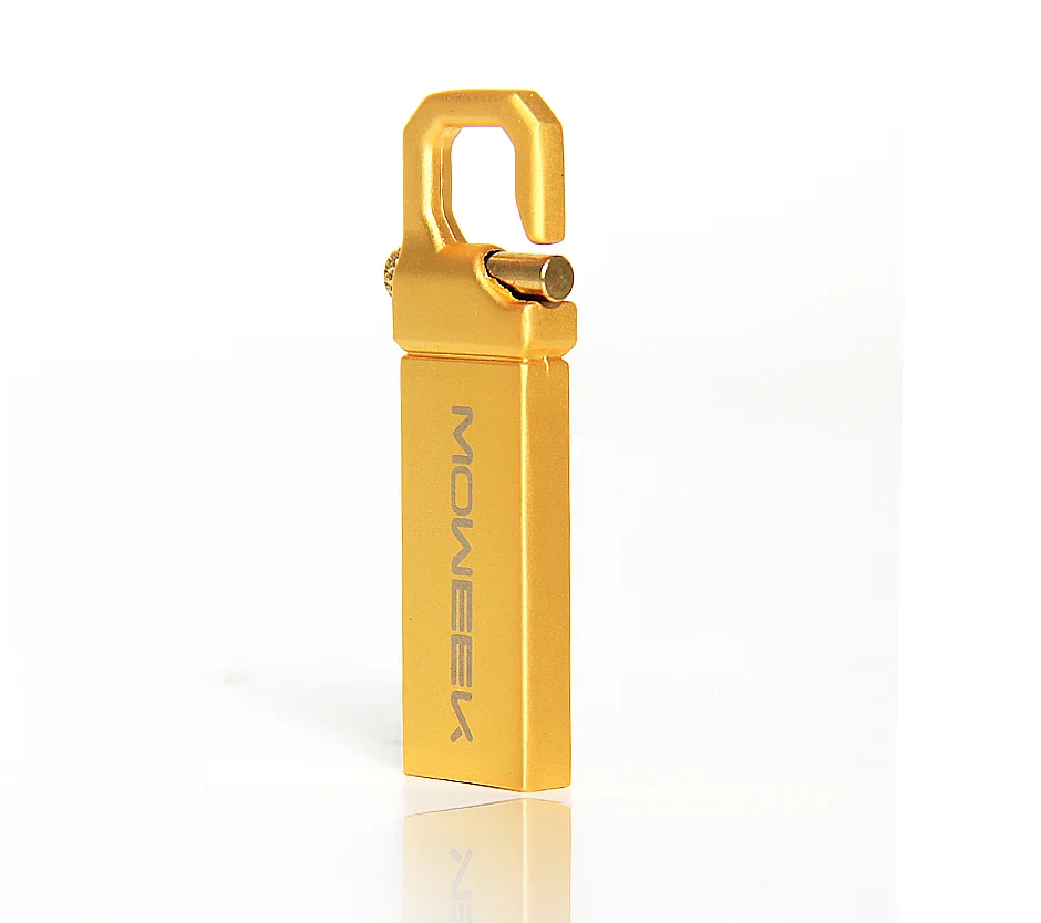 Moweek металлический USB флеш-накопитель объемом 64 ГБ, реальная емкость 32 ГБ, 16 ГБ, 8 ГБ, 4 Гб, флеш-накопитель, быстрая скорость, usb 2,0, флешка, карта памяти, u-диск