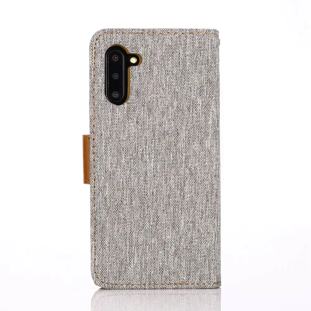 Джинсовый разноцветный кожаный флип-чехол для samsung Galaxy S10 E 5G S9 S8 S7 S6 S5 Plus Pro Edge Note 10 9 8 5 Чехол-кошелек для телефона