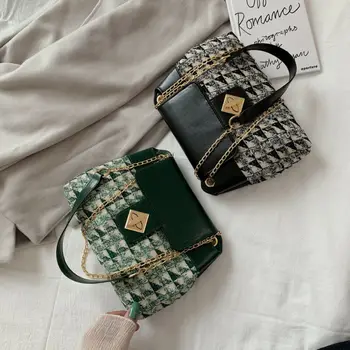 

Women Ladies Leather Handbag Shoulder Bag Cross Body Messenger Bags Chain Strap Shoulder Crossbody Bag Designer Inspired Handbag