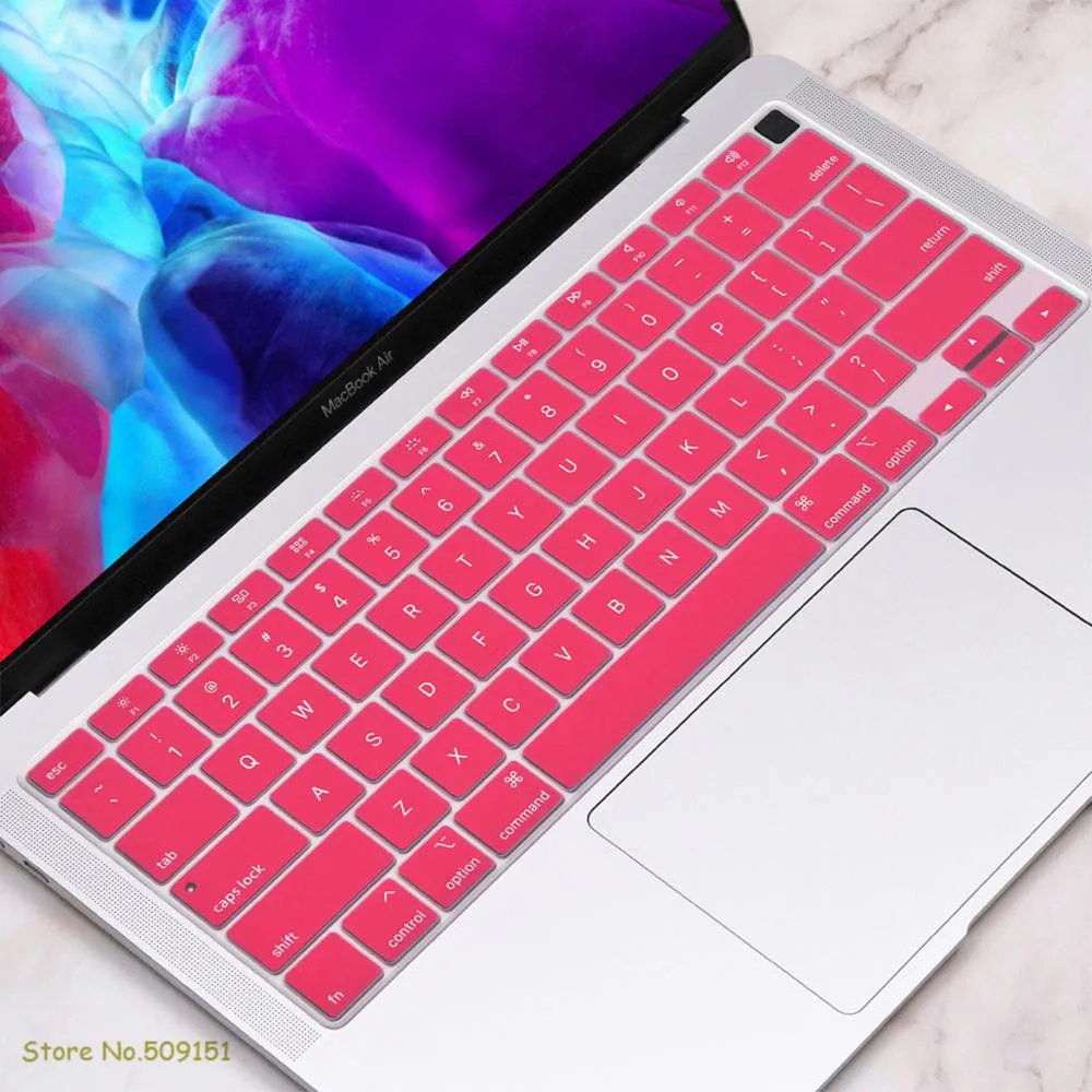 Edition-Golden Pink Laptop Keyboard Protective Film Waterproof for MacBook air 13 inch Notebook Keyboard Cover U.S Edition-Golden Pink Laptop Keyboard Protective Film Waterproof for MacBook air 13 inch Notebook Keyboard Cover U.S