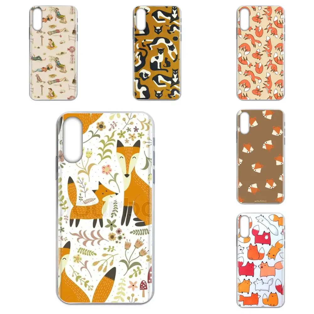 Sly Fox Back Soft Phone Skin For LG K50 Q6 Q7 Q8 Q60 X Power 2 3 Nexus 5 5X V10 V20 V30 V40 Q Stylus | Мобильные телефоны и