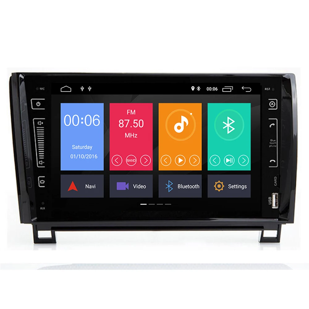 Perfect Android 9.0 64G DSP IPS screen CAR GPS For Toyota Tundra 2007-2013 Sequoia 2008 2009 2010 2011 2012 2013 2014 2015 no dvd player 2