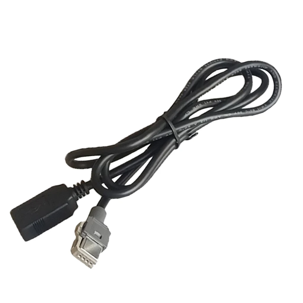 Copper Core 4-Pin Female to USB Female Charger Adaptor Cables for Hyundai Car Auto New