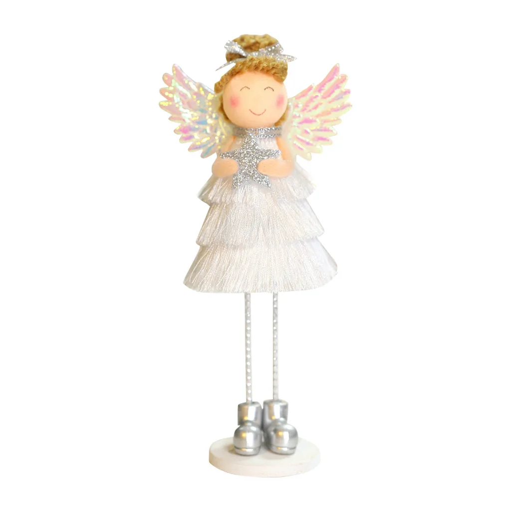 Украшение для дома, Рождественское украшение, милый ангел, кукла, настольное украшение, декор детской комнаты - Цвет: B1