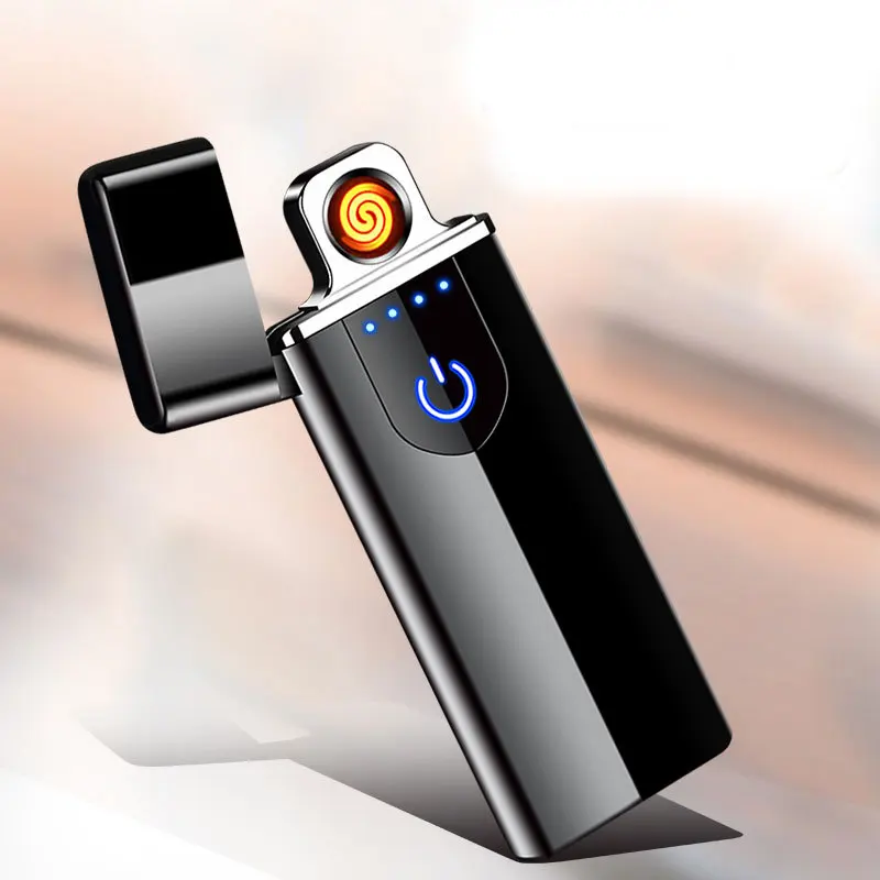 Сенсорный экран Экран Сенсор Перезаряжаемые Зажигалка зарядка через USB