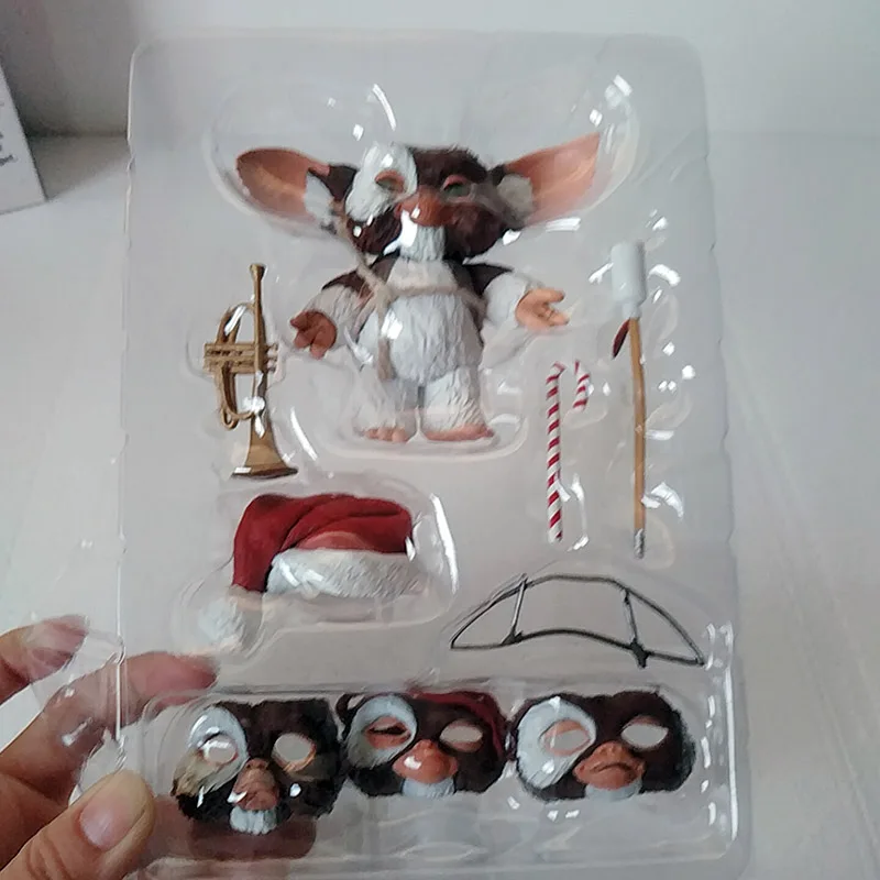 18cm Original NECA New Movie Gremlins Christmas Edition Gremlins Action Figure Model Toys Doll For Gift