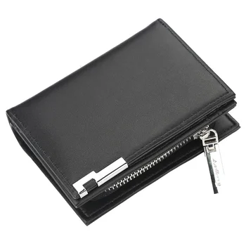 

Casual Men's Short Wallets Solid Luxury Multi-card Slots Wallet Men Leather Coin Purse Credit Card Holder Business Purses Male