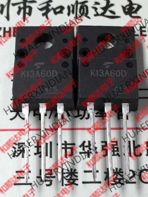 5 шт., новые оригинальные кнопки TK13N60D K13N60D TO-220F