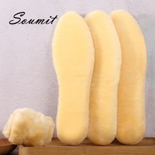 

Thicken Warm Insoles for Men Women Winter Boots Shoes Inserts Imitation Wool Heated Thermal Insoles for Feet Warm Shoe Pads