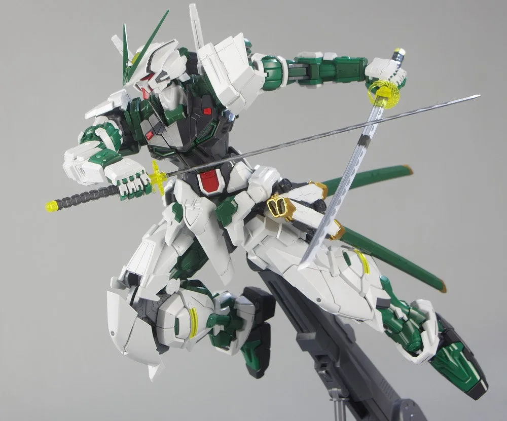 Nillson рабочая модель 1: 60 PG MBF-P01 сбивающаяся зеленая рама Gundam с летным устройством модель DN003