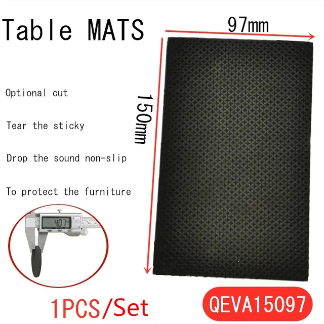 Furniture Leg Feet Rug Felt Pads Anti Slip Mat Bumper Damper For Chair Table Protector Hardware 1-24pcs Thickening Self Adhesive QEVA15097