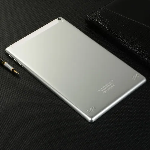 silver 10,1 дюймов Bluetooth Android 8,1 десять основных подключается к сети 4G 6 ГБ+ 128 Гб планшетный ПК Arge 1280*800 ips Экран Две сим-карты, двойной Камера 5,0 МП - Комплект: silver