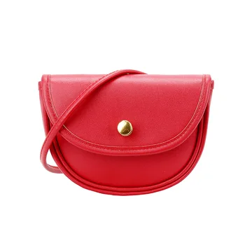 

Bag women's bag new 2019 winter net red small bag with foreign style fashion retro half round saddle bag women's messenger