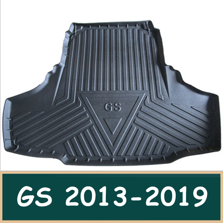 

SJ ALL Weather TPO Car Trunk Mats Tail Boot Cargo Liner Cover Rear Cargo Tray Luggage Pad For Lexus GS 2013 14 15-2019