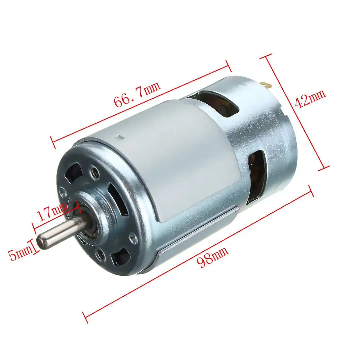 

High Speed Motor 775 DC 12V~36V 3500-9000RPM Ball Bearing Large Torque High Power Low Noise Electronic Equipments