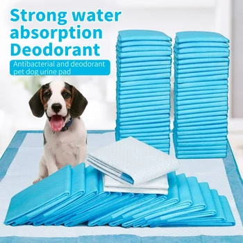 

40Pcs Super Absorbent Pet Diaper Dog Training Pee Pads Disposable Healthy Nappy Mat For Dog Cats 60 X 60cm Pets Diaper Supplies