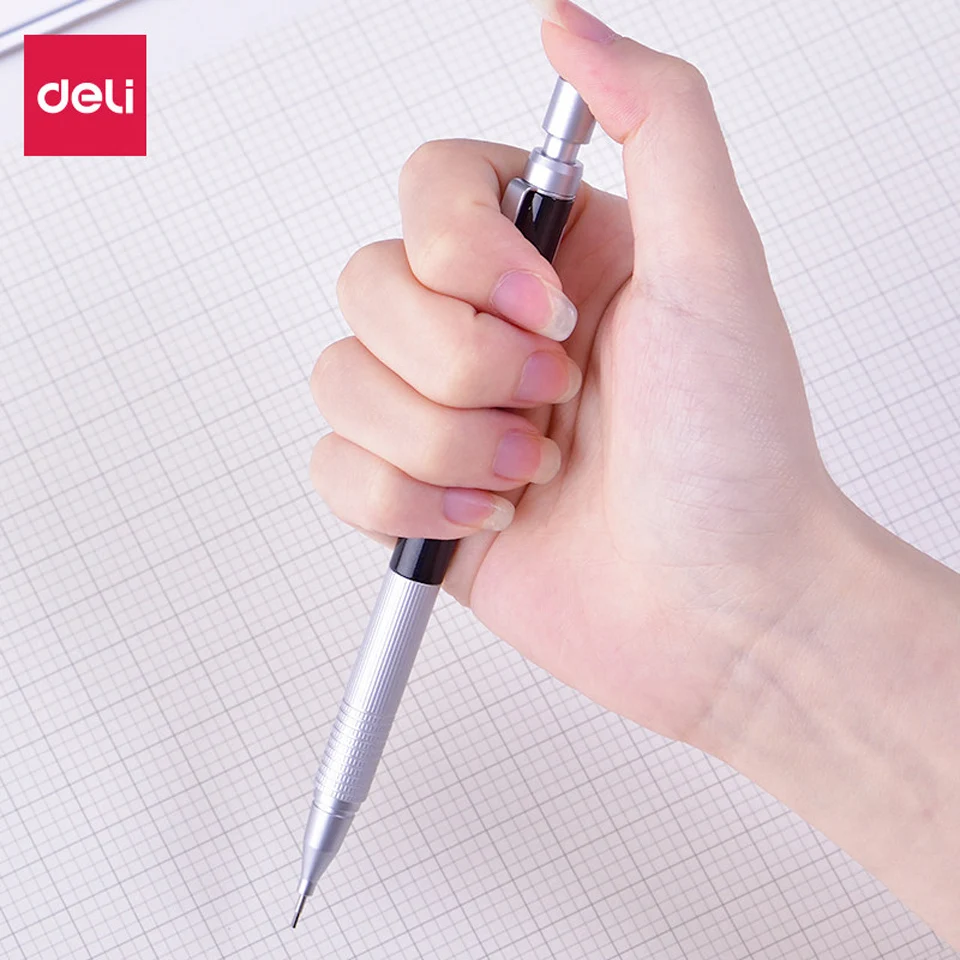 High Quality Full Metal S361 Mechanical Pencil 0.5~0.7mm For Professional Painting And Writing School Supplies Send 1 Refills
