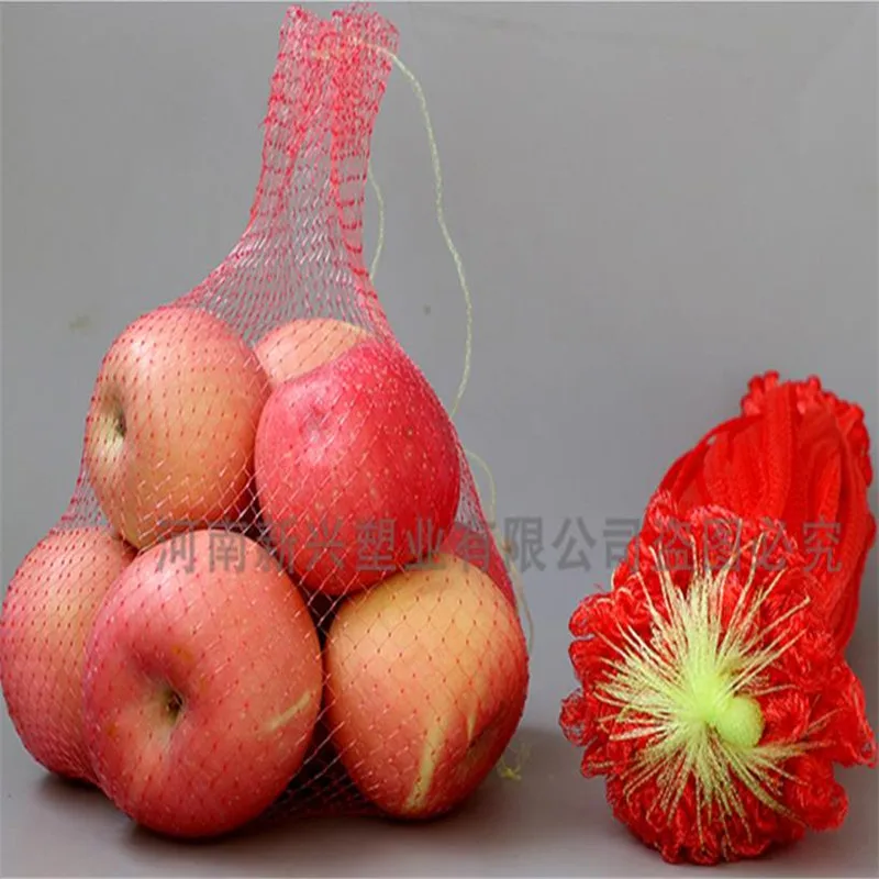 Fresh keeping net bag Gardening plastic mesh bags of fruit string Fruit growth length 35 cm 20 PCS | Дом и сад