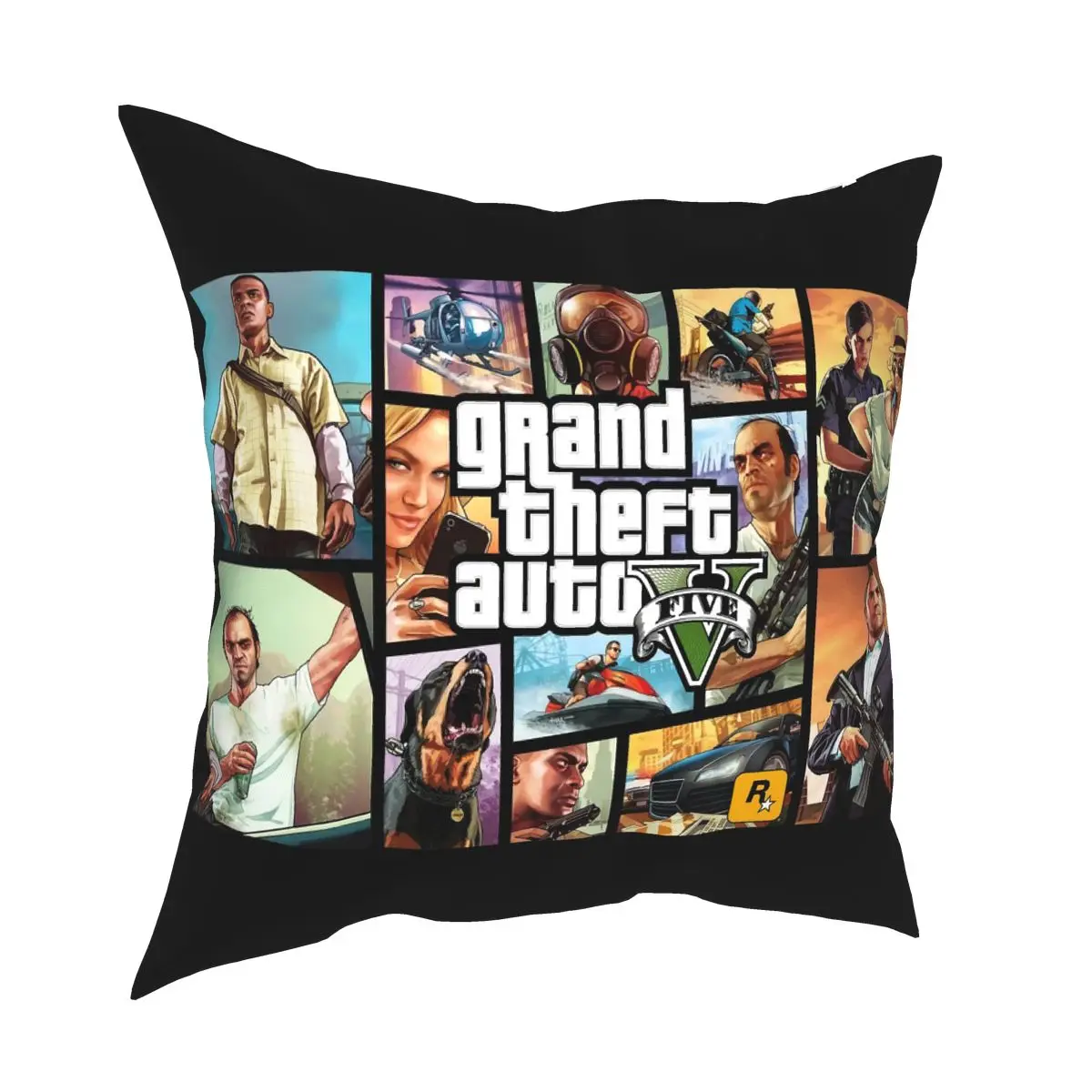 Grand Theft Auto V Gta S 2Xl Drop Shipping Best Selling Comical Any Logo Latest Fresh Design Party Pillow Case Cover | Дом и сад