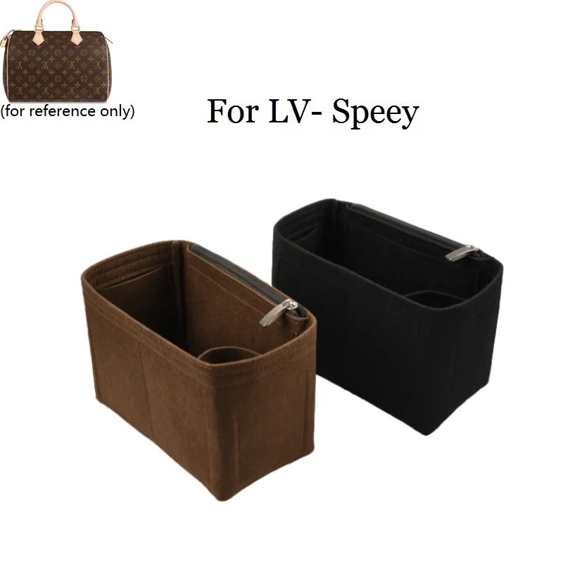 Organizer In Feltro Per Borsa - Insert Interno Con Tasca Per LV Speedy 25 30 35