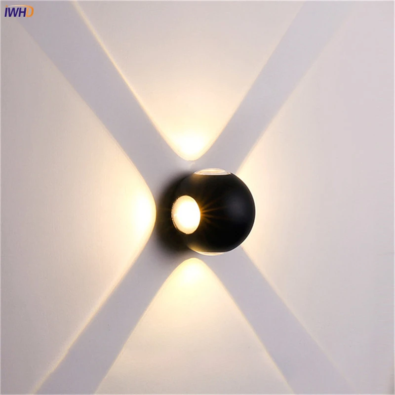 IP65 Waterproof LED Wall Lamp Aluminum Outdoor Light Simple Wall Lamp For Bedroom Bathroom Mirror Light Bar Cafe Applique Murale (40) - 副本