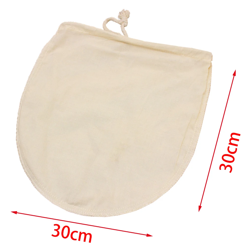 Drawstring практичный холодный фильтр для варки сумка аксессуары сок мелкая сетка Кухня Многоразовые ситечко домашний молочный Хлопок Кофе
