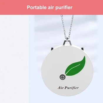 

6 million negative ion air purifier with oxygen bar in addition to PM2.5 formaldehyde second-hand smoke necklace