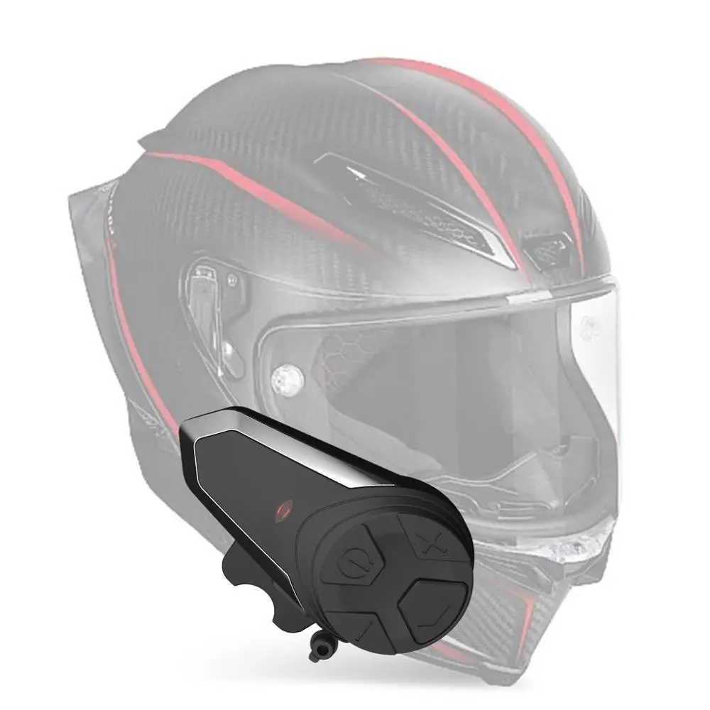 

Bluetooth Motorcycle Helmet Intercom Headset BT Wireless Walkie Talkie Stereo Motorcycle Interphone MP3 GPS FM Radio
