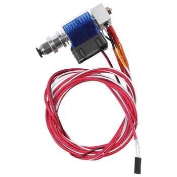 

3D Printer V6 J-Head Hotend 1.75Mm Nozzle Extruder With 9Pcs Nozzles Set V6 J-Head Hot End + 9X Nozzles Kit For 3D Printer