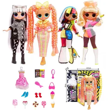 

New LOL Surprise Doll OMG Fashion Big Sister Model Doll Blind Box 9 Inch Doll Hand Toy OMG three Generation For birthday Gift