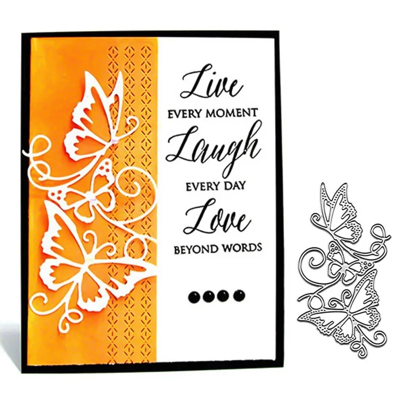 

Butterfly Metal Cutting Dies DIY Cards Stencils Photo Album Embossing Paper Making Scrapbooking Knife Mold Crafts Dies
