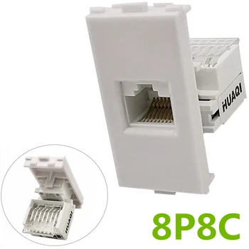 

CAT5 RJ45 Keystone Jack Socket Modular for Wall Patch Panel
