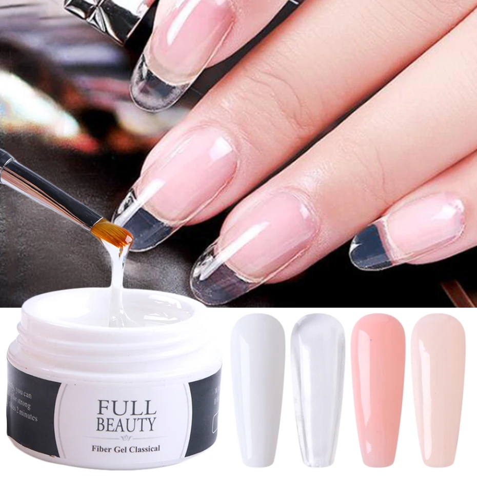 15ミリリットル延長ネイルuvゲルクリアピンクヌードマニキュア指拡張フレンチネイルフォーム用ビルダージェル先端nf1623 Nail Gel Aliexpress