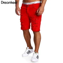 Мужские повседневные шорты летние черные шорты с дырками мужские модные пляжные шорты мужские повседневные шорты Y