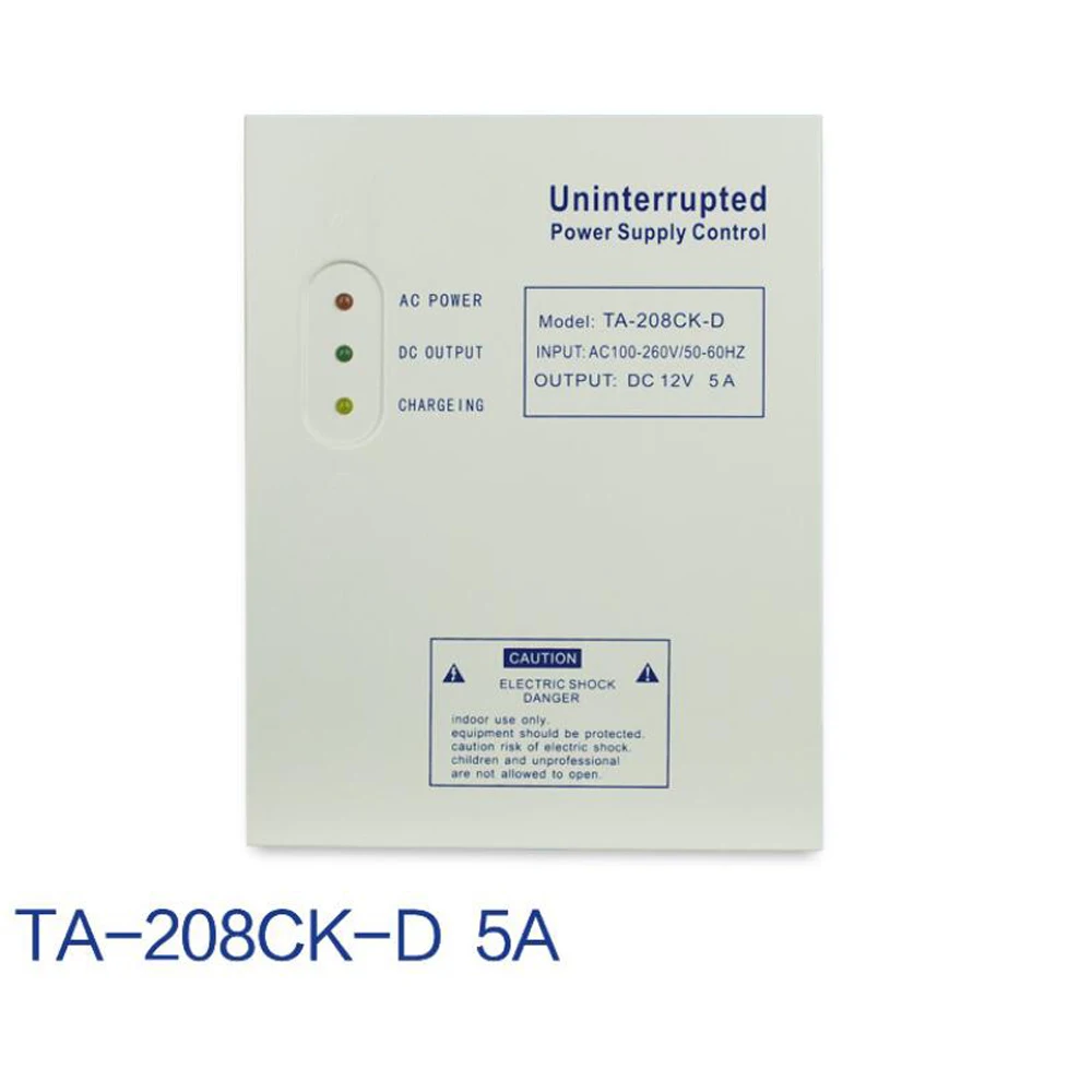 Блок питания 208CK D AC 110 240 В DC 12 В/5A система контроля доступа к двери импульсный