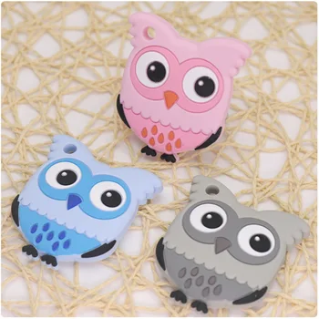 

Baby Safety Teeth Owl Tooth Gel Baby Three-dimensional Animal Tooth Gel Newborn Baby Molar Rod Silicone Fixed Teeth