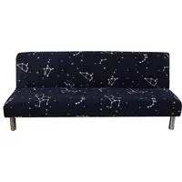 160-190cm Armless Stretch Sofa Cover Slipcover All-Covered Folding Sofa Bed Covers Bed Fitted Sheet Universal Cover Sofa Towel - Цвет: B