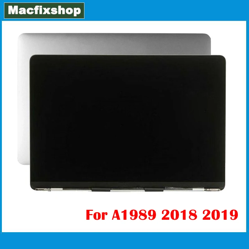 Laptop A1989 Gruppo Display Lcd Per Macbook Pro Retina A1989 Metà 2018 2019 Emc 3214 3358 Sostituzione Grigio Argento