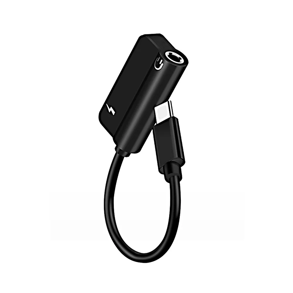 Type C Earphones Converter Type C Turn 3 5 Size Adapter Cable Charging Listening to Music 2