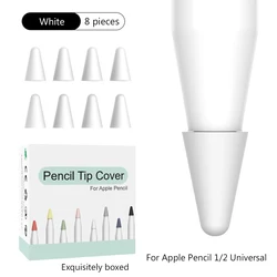 8-Pack Silicone Nib Protectors (White)