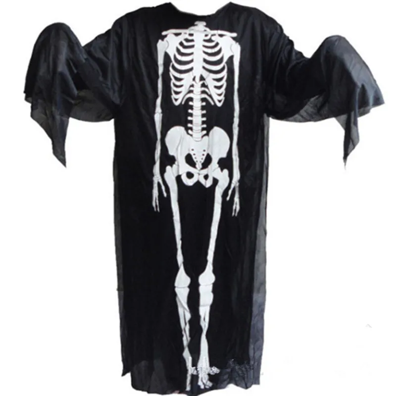skeleton Детский маскарадный костюм Супермена и Бэтмена для мальчиков; Детский костюм на Хэллоуин; костюм Пурима; парад; сценическое шоу; ролевые игры; праздничное платье - Цвет: skeleton